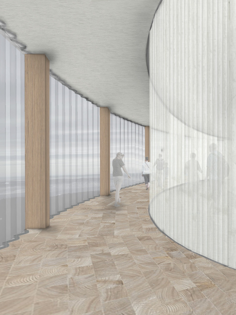 Etasje platå- 4.et.- Opplevelse av arkitekturen fra nye vinkler