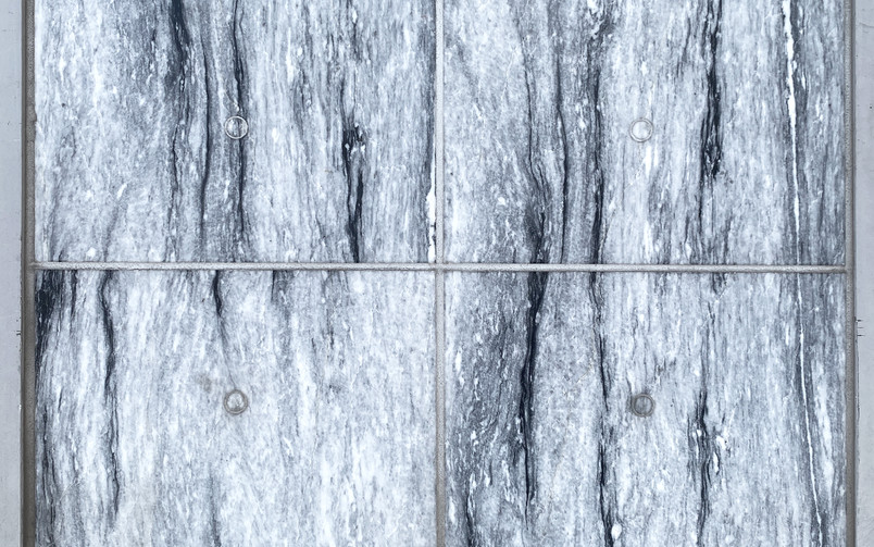 Marble facade