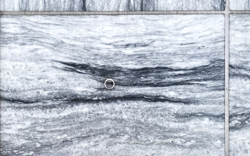 Marble facade