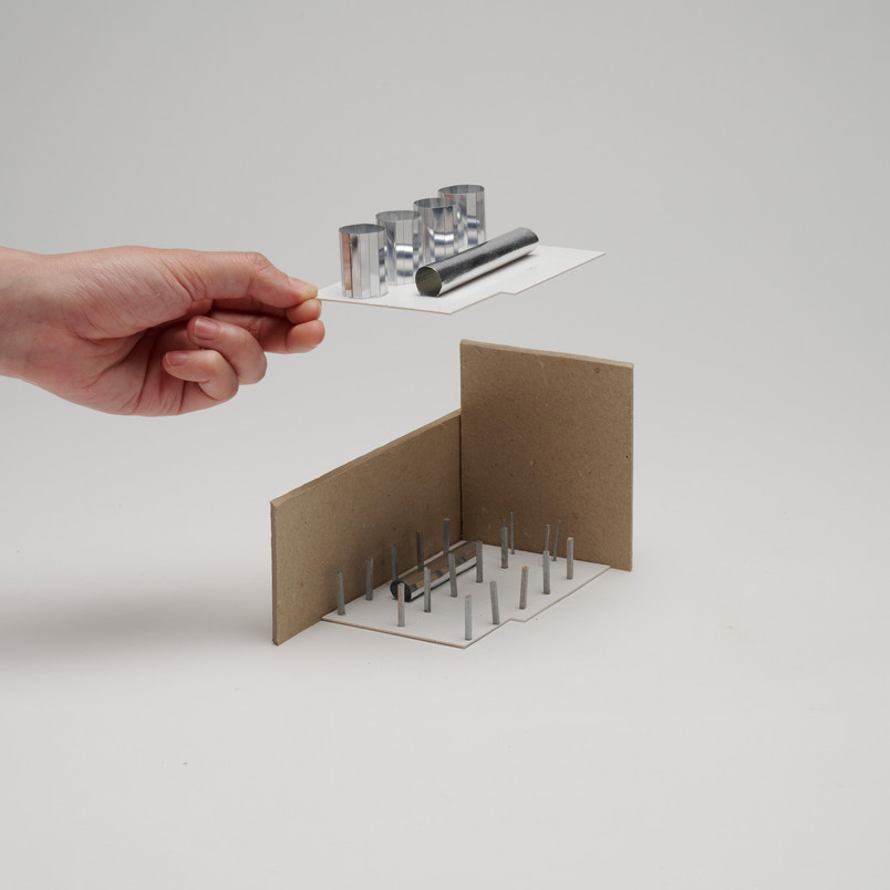 Study model of existing high vacuum cooling house