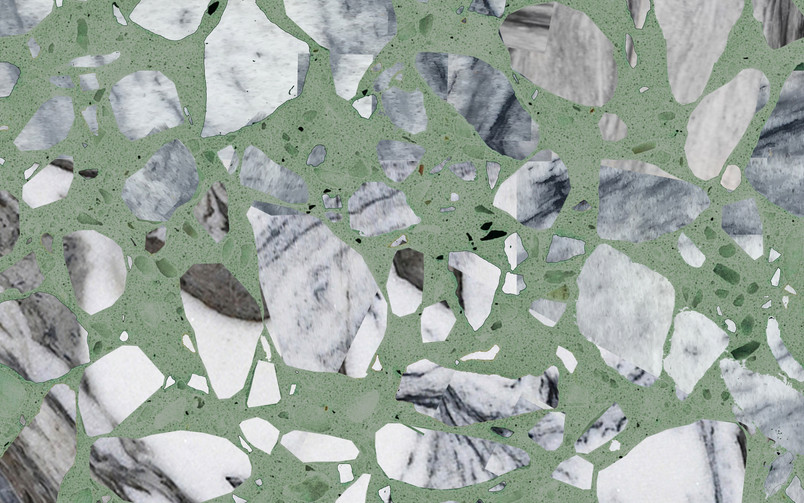 Greenland marble terrazzo