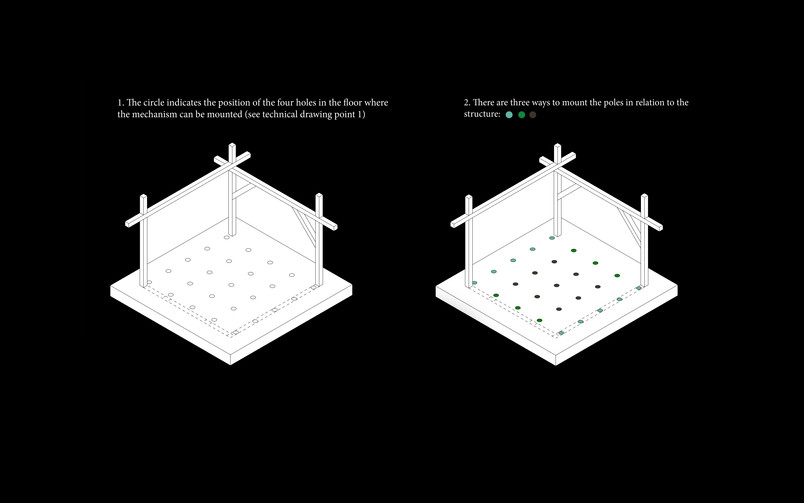 Exhibition Objects – Floor System to Support the Wall