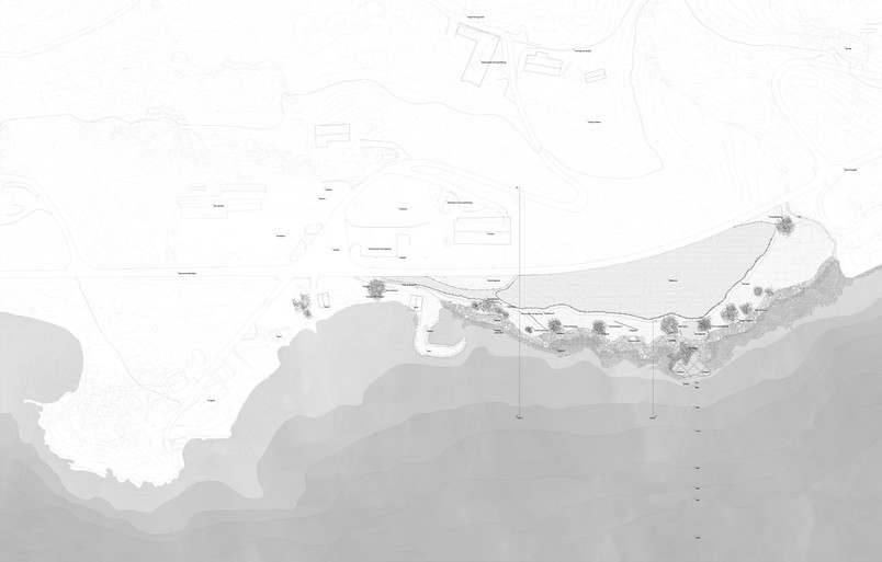 Situasjonsplan over Vevring og fjordtinget