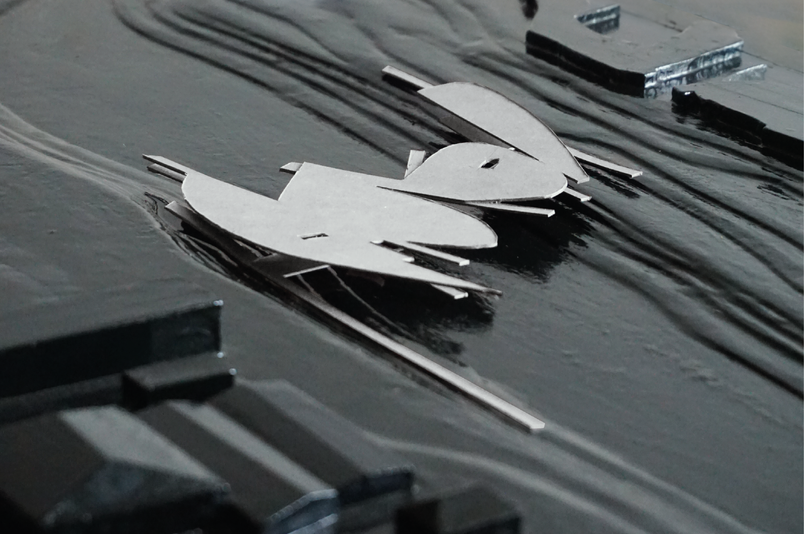 Skitsemodel, 1:500