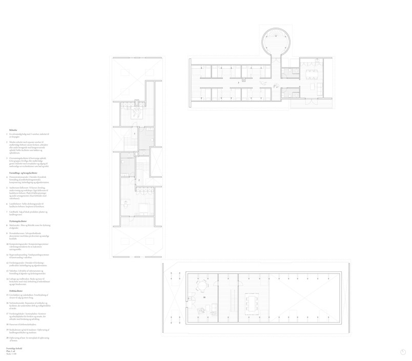 Fremtidige forhold - Første sal plan