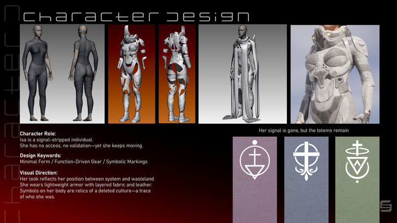 Character Design: Isa