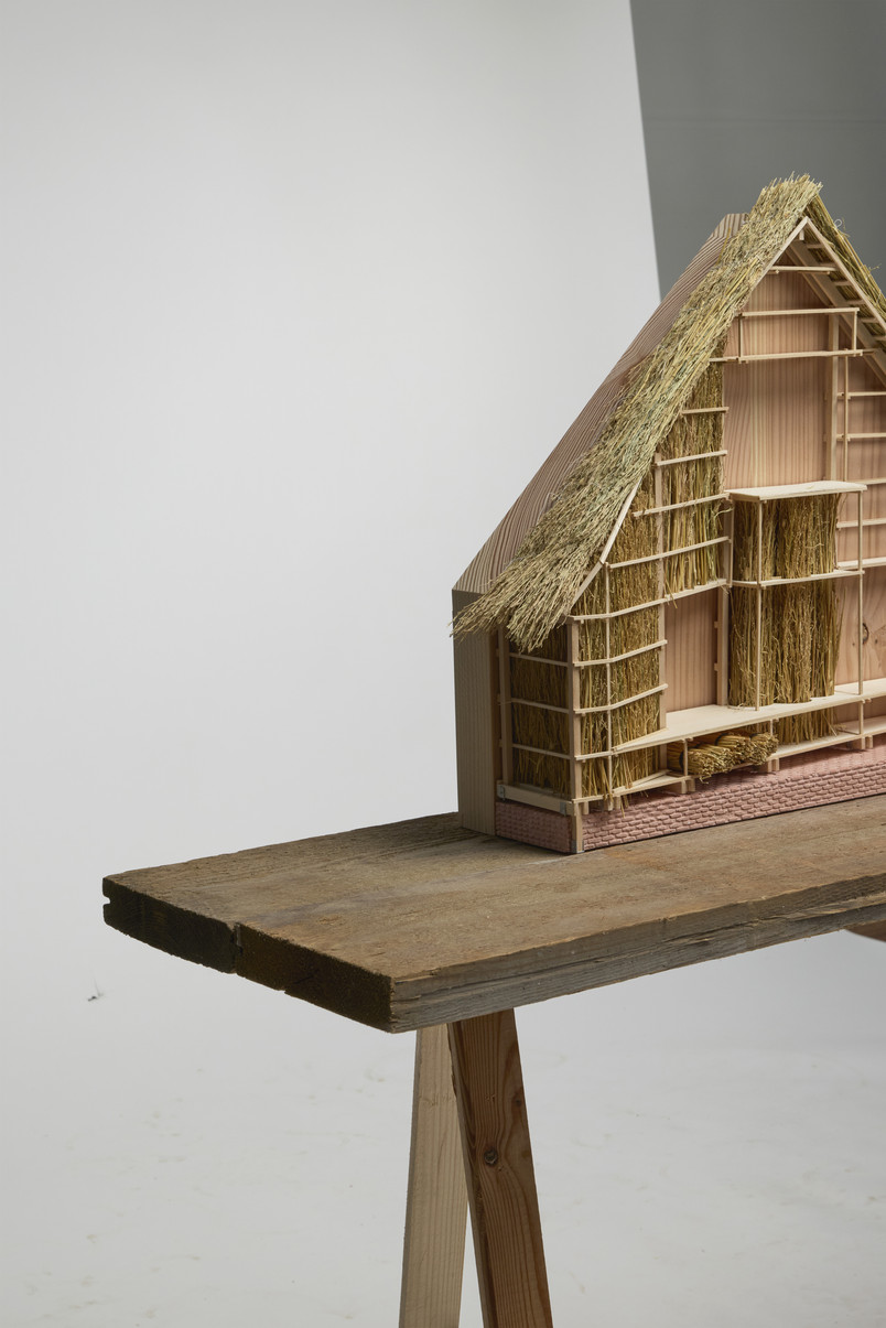 1:20 Model - Wood - Reed - Plaster