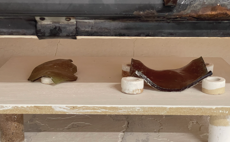custom glass post slump