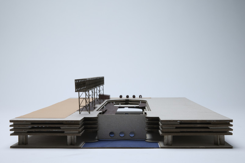 1:200 model of project