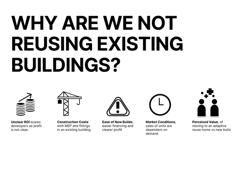 problem: why dont we reuse? 