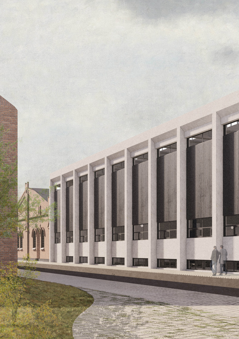 Nuværende facade