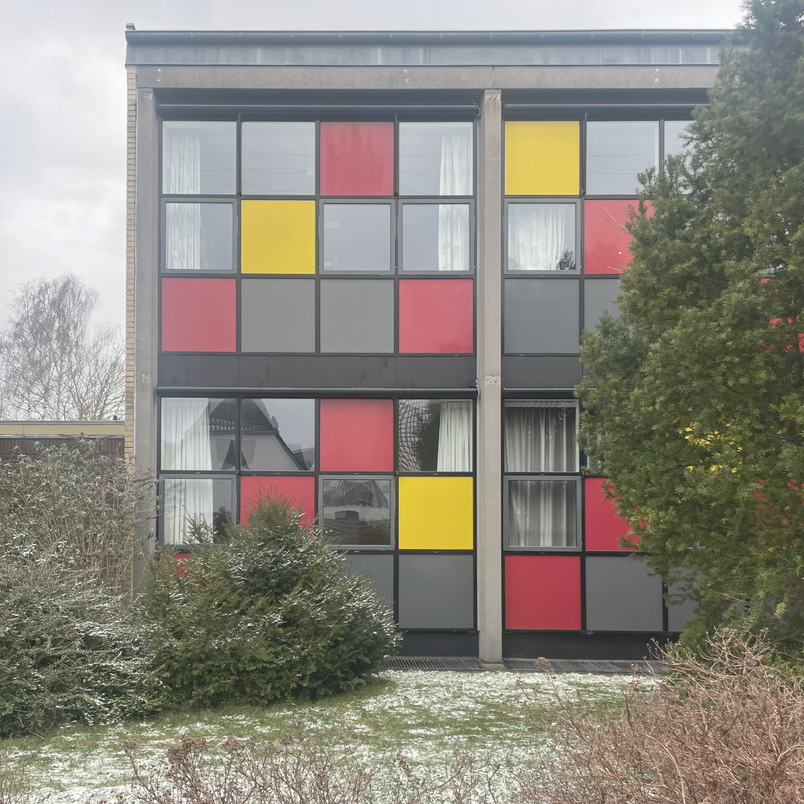 A site photo of the school