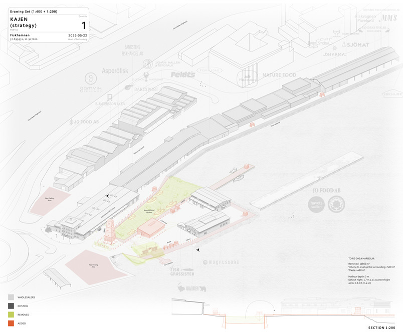 isometric drawing of proposal