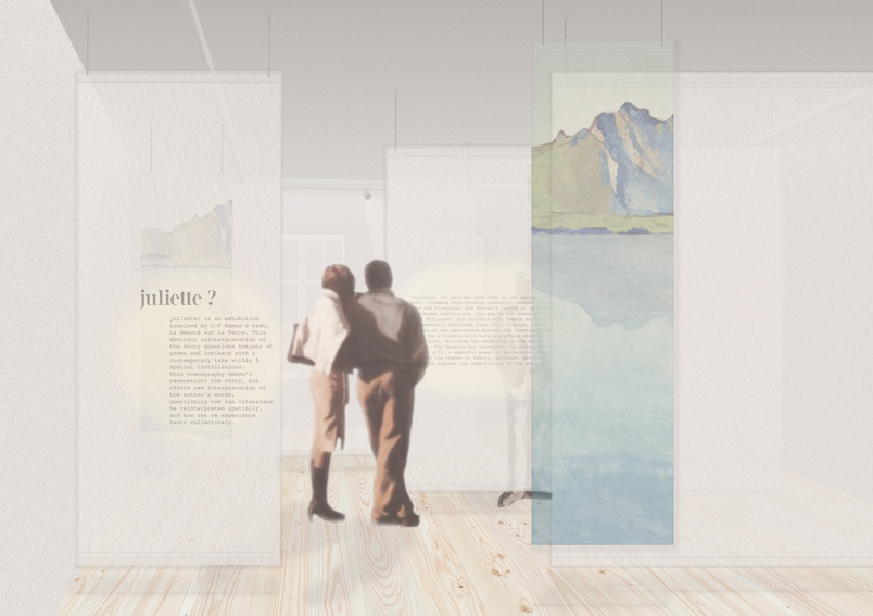 Collage of first installation