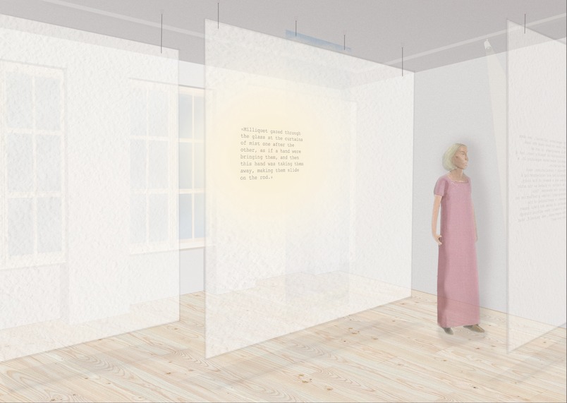 Collage of first installation