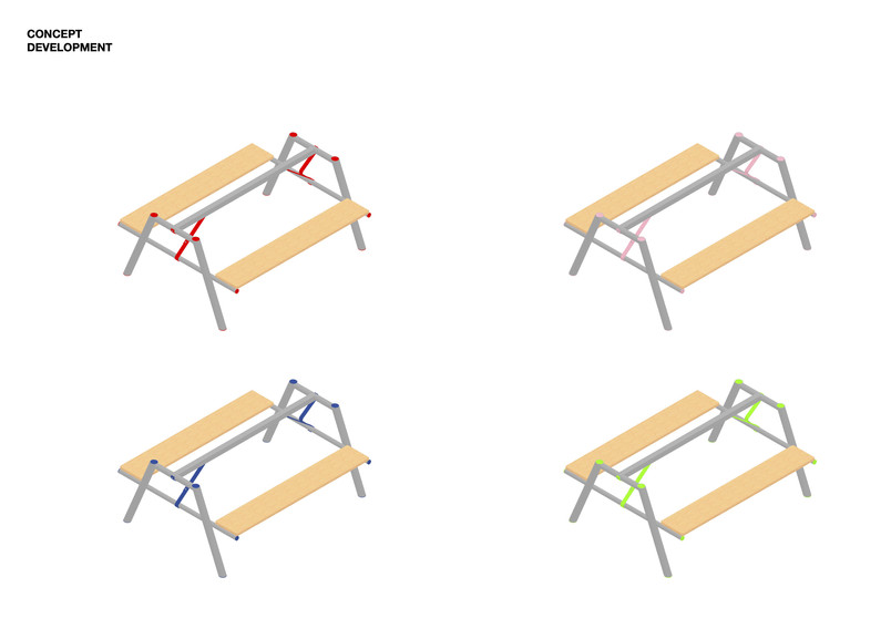 Color development, bracket