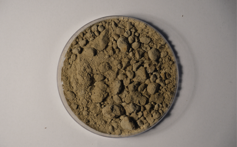 Glass powder processed 480