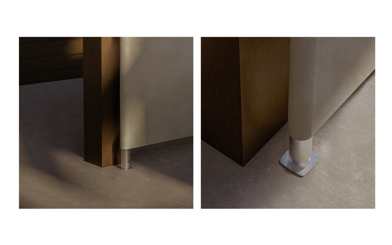 Tension System – Relationship with Floor and Beams