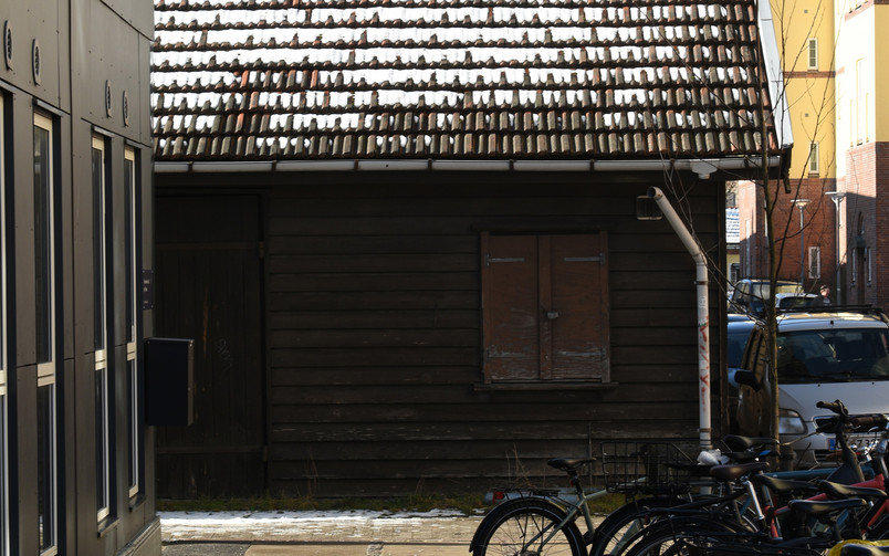 Site image of the existing barn