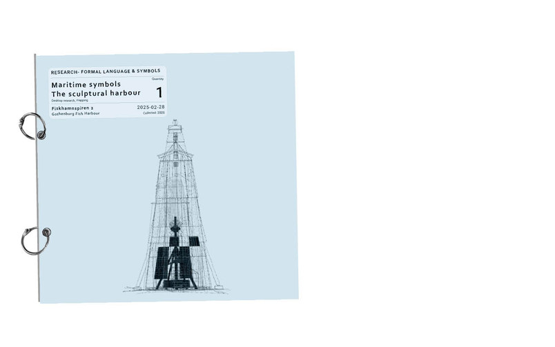 Booklet: Maritime symbols, drawings