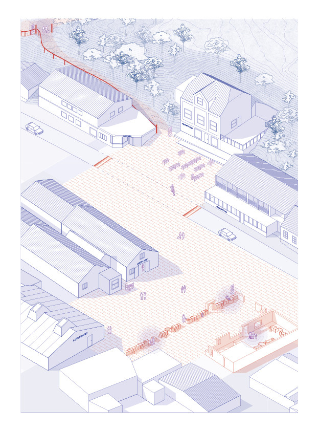 ZOOM IN SOCIAL SPACE: to clearly defined, inclusive, congregation space.