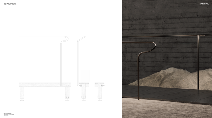 HANDRAIL DETAIL