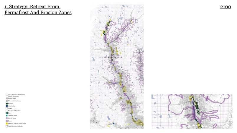 Retreat From Permafrost And Erosion Zones
