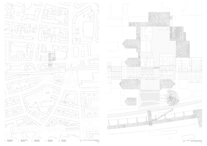 Kontekstplan 1:1000 og portræt 1:200