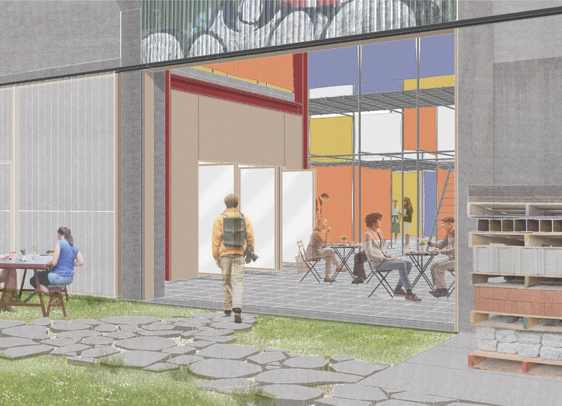 visualisering ude