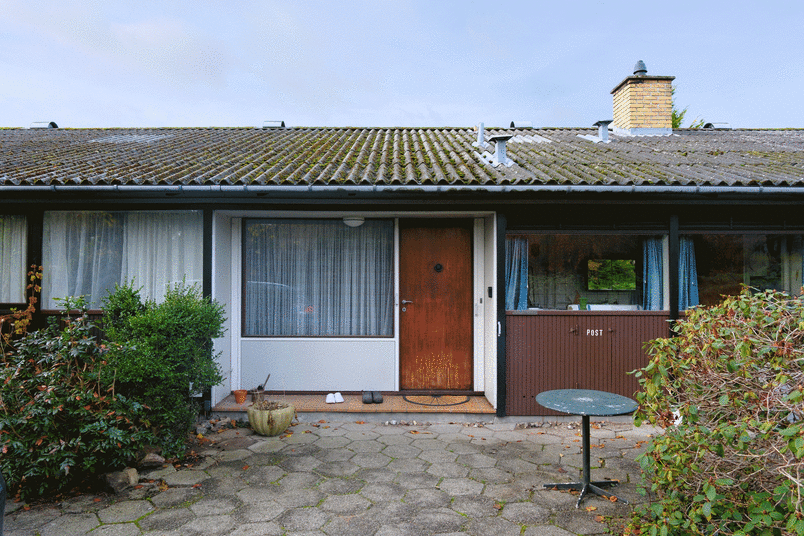 Vies of the house used as a case study in this project