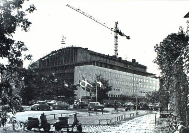 arkivfoto eksteriør under opførsel