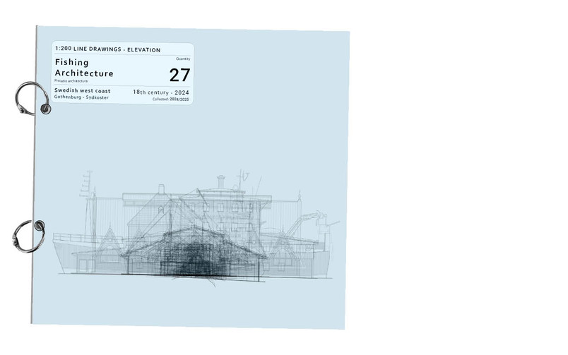 Booklet: Fishing architecture, drawings