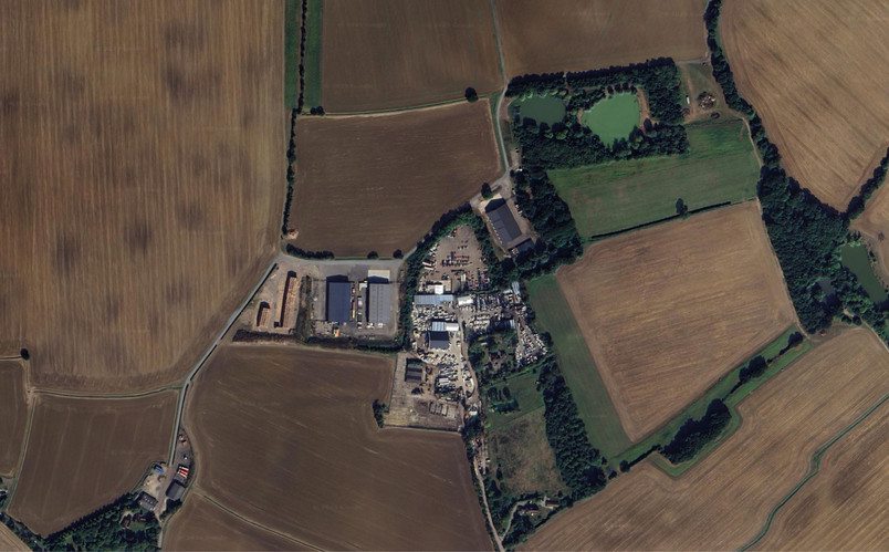 The patchy green belt landscape today