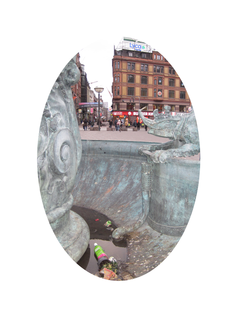 Foto : Strøget set fra Rådhuspladsen