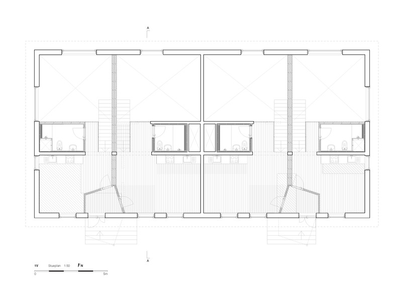 Stueplan- 1 værelse
