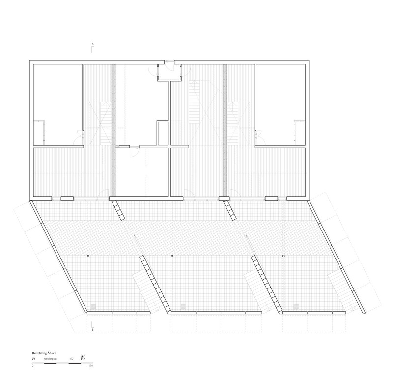 Kælderplan- 2 værelse
