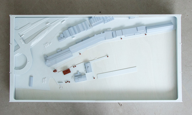 1:500 Site model