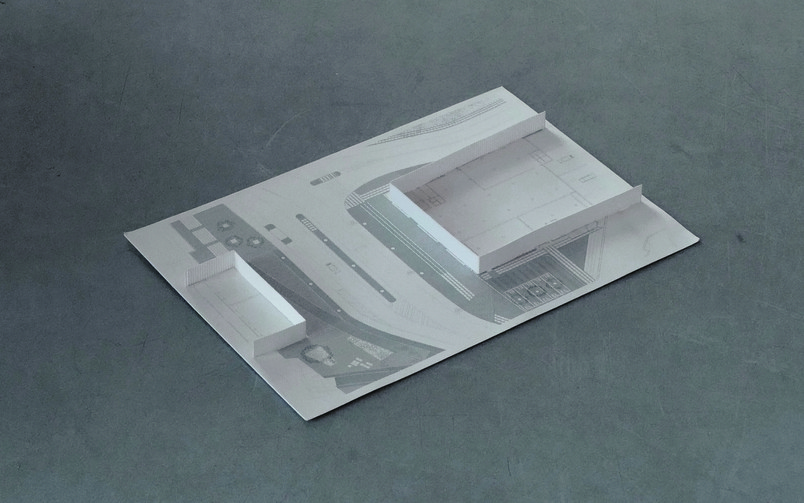 Concept model, before renovation