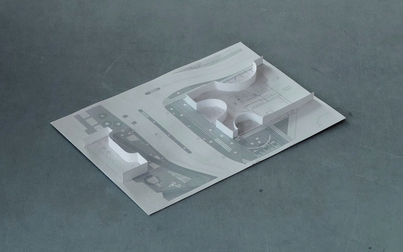 Concept model, after renovation