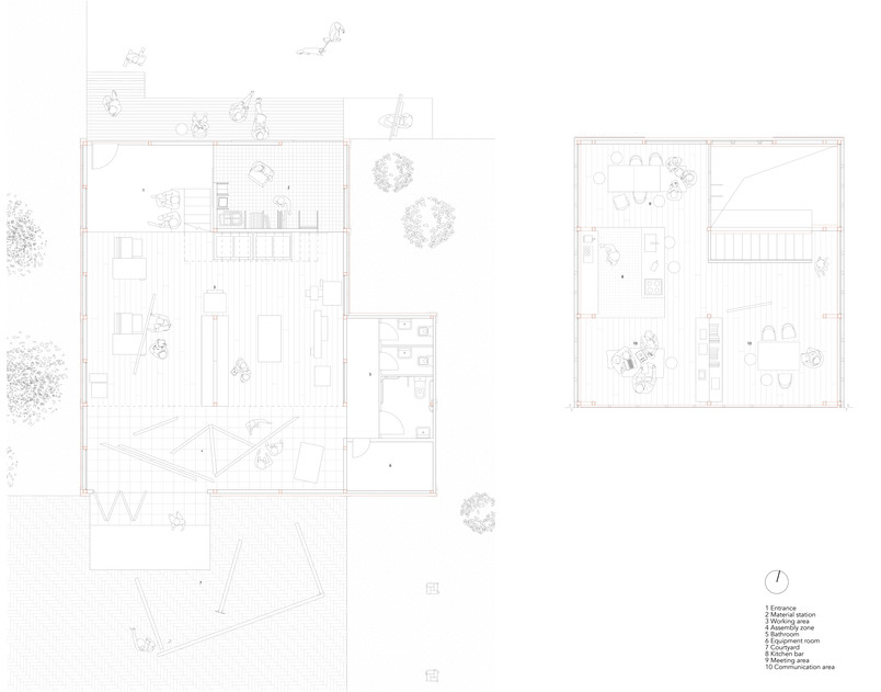 Workshop Floor plan