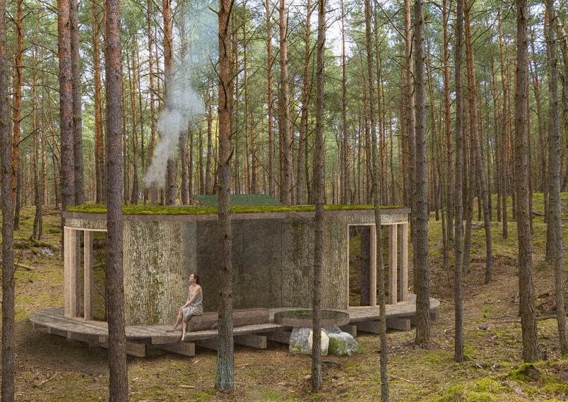 VISUALISATION OF THE BACK OF THE BUILDING