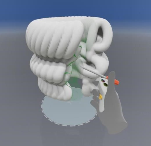 Virtual Pattern Throwing