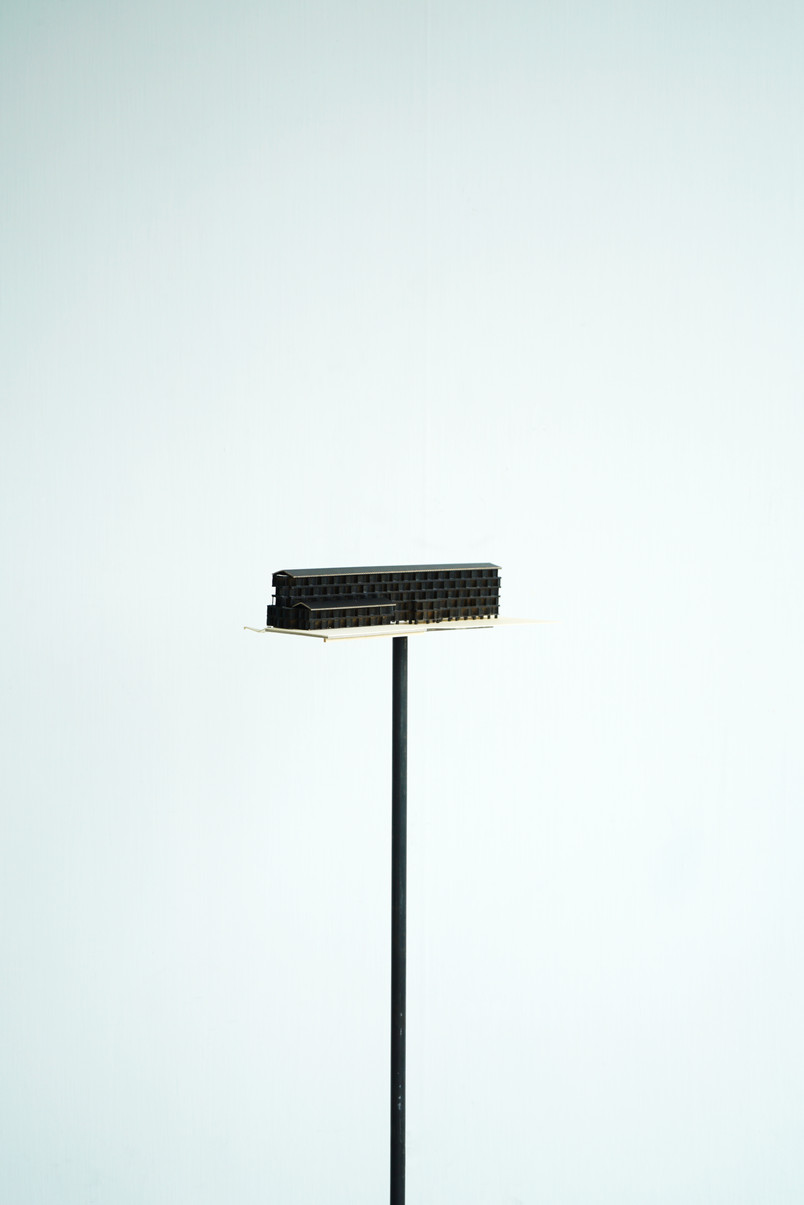 Model af tørreladen 1:200