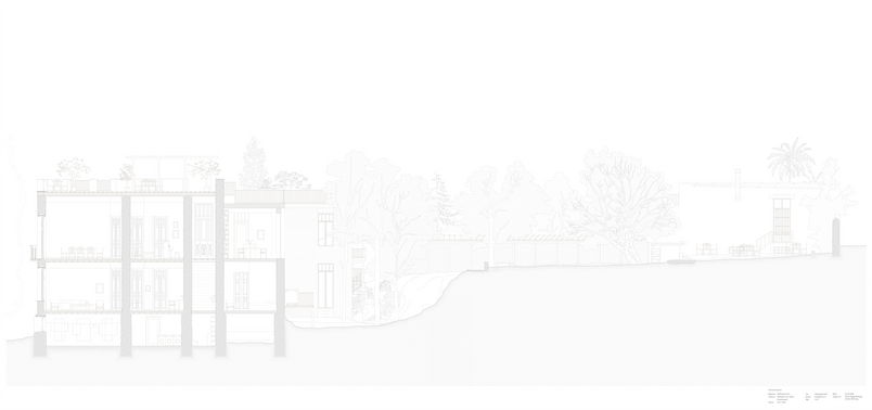 1:50 section C, Project drawing