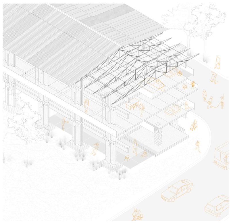 Site Axonometric
