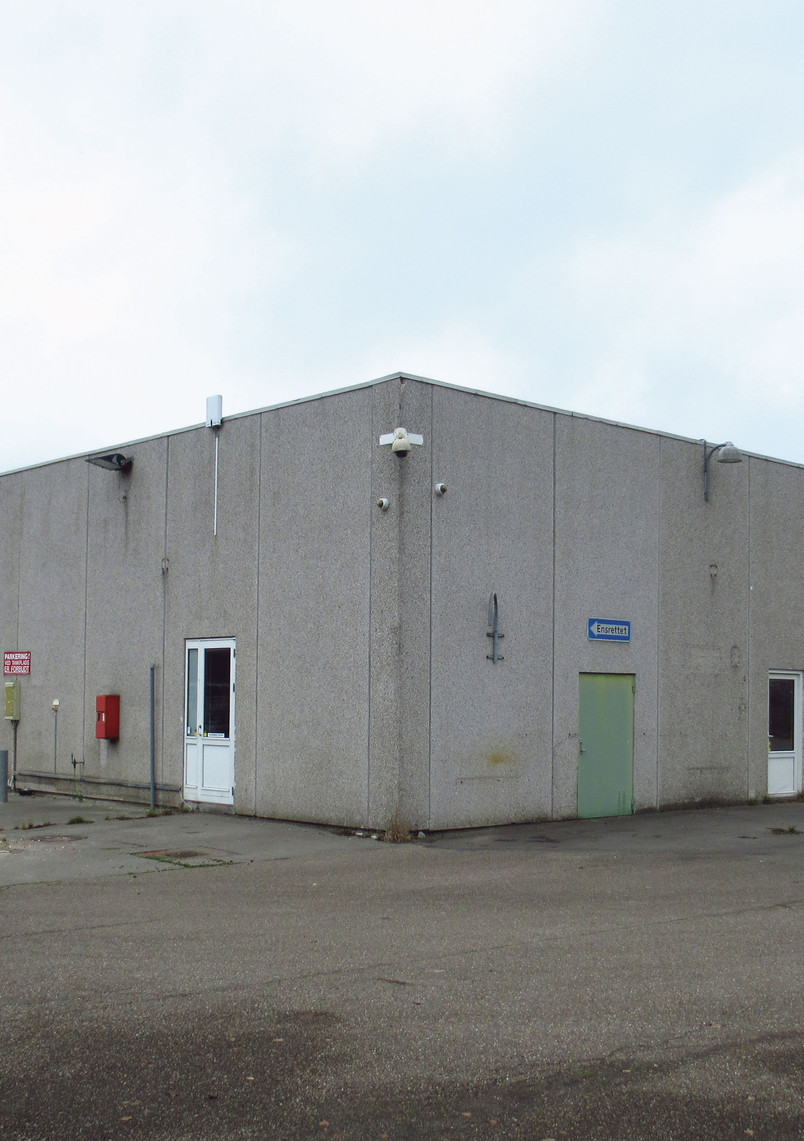 Hjørne i industrihallen