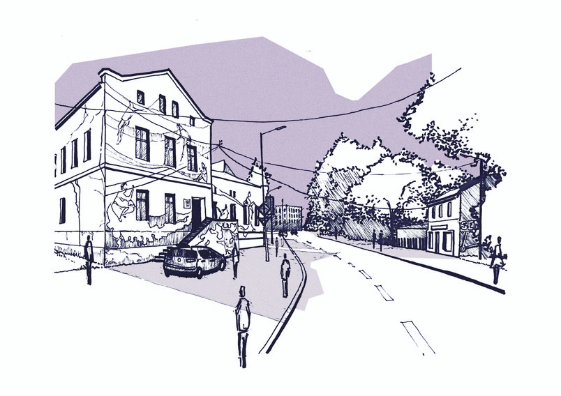 Characteristics of Gliwicka Street