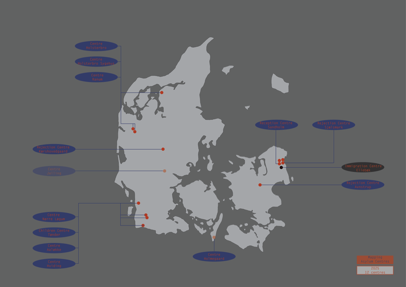 Mapping Asylum Facilities in Denmark