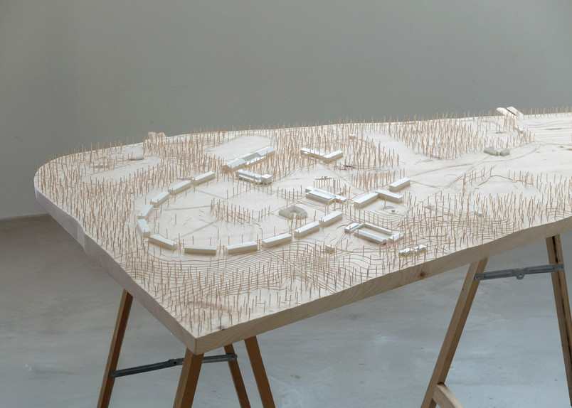 Landskabsmodel 1:1000.