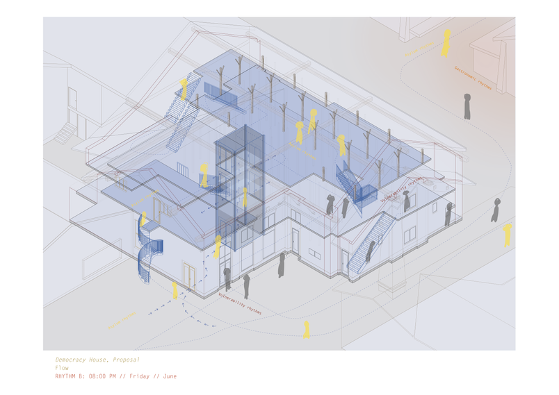 The Democracy House, Rhythm B (Proposal)